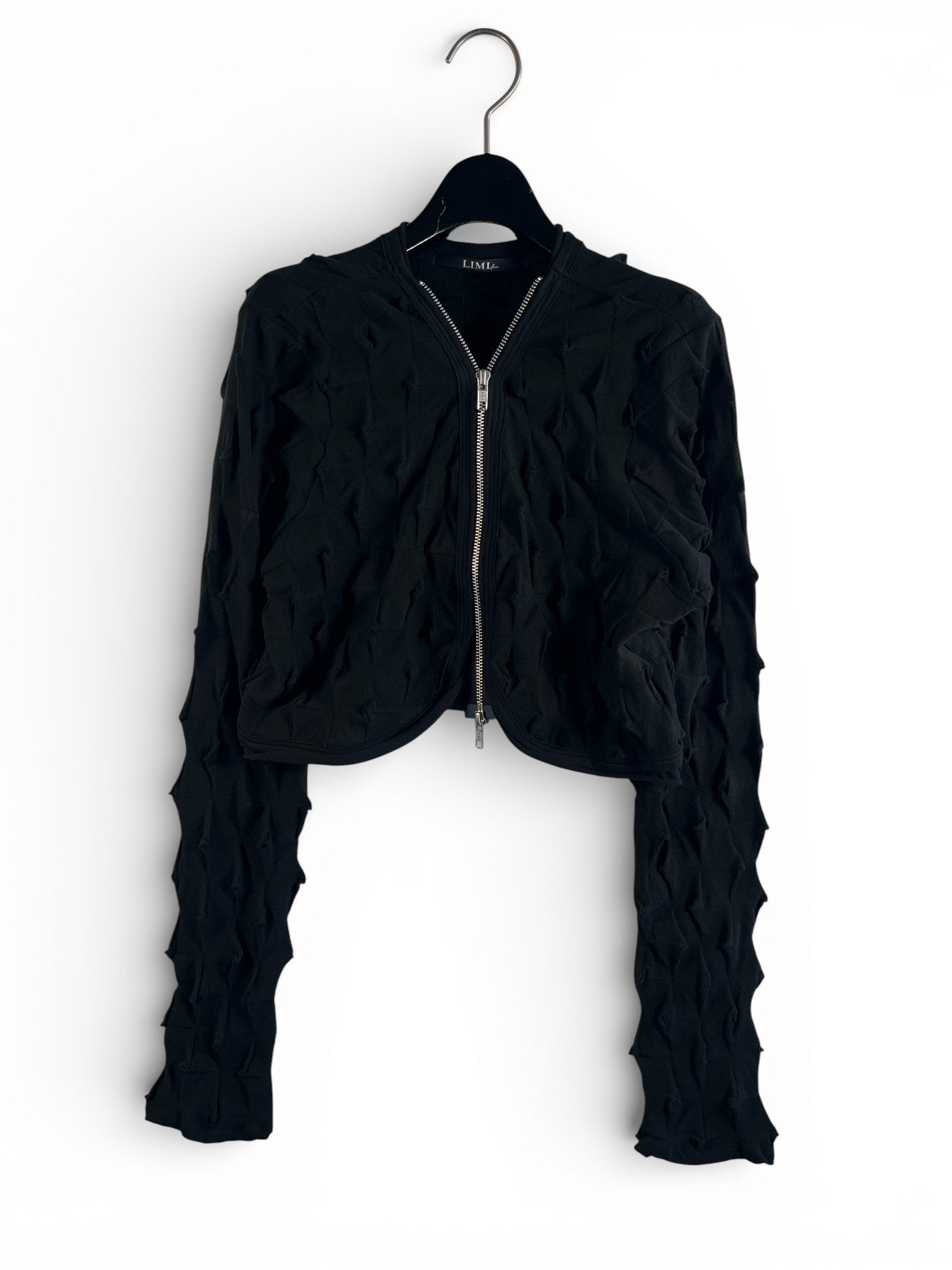 LIMI feu 3D LINK STITCH ROUND HEM BOLERO ラウンドヘムボレロ　LK-T11-033-1-02