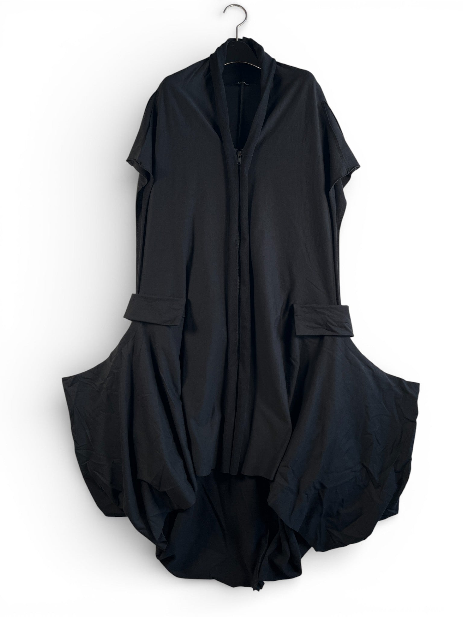 LIMI feu COTTON FRENCH TERRY DRAPE DETAIL DRESS ドレープワンピース　LK-T63-046-1-02