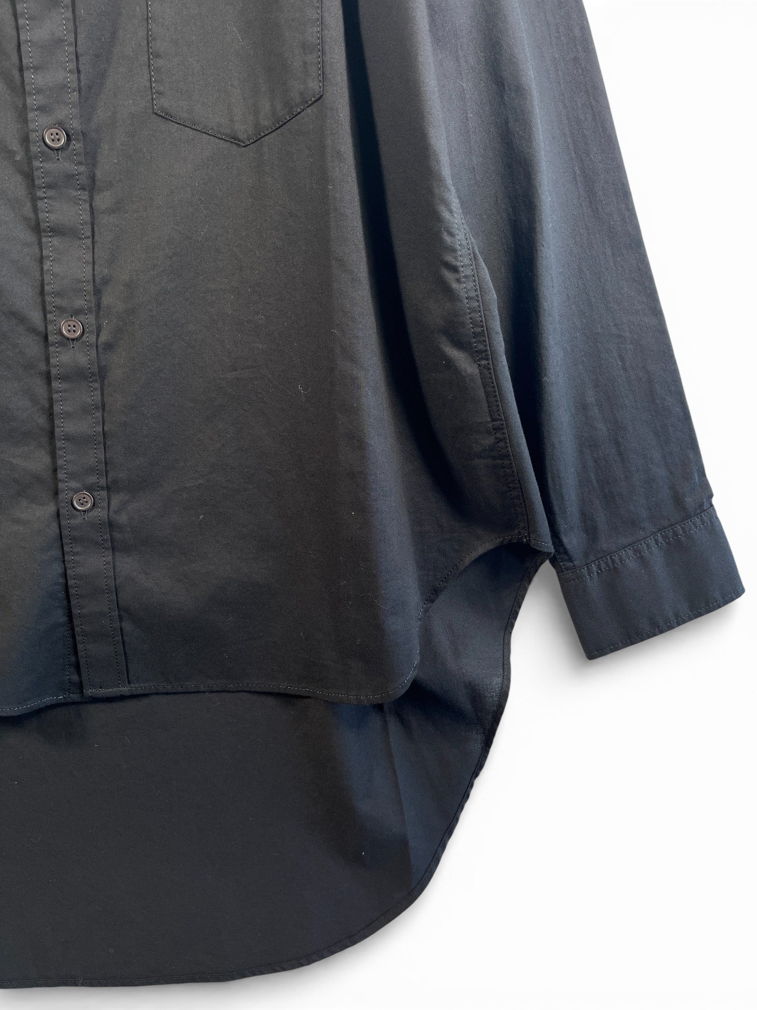 Ground Y CUTWORK EMBROIDERY LIGHT TWILL SHIRT カットワークシャツ　GQ-B08-031-2-03