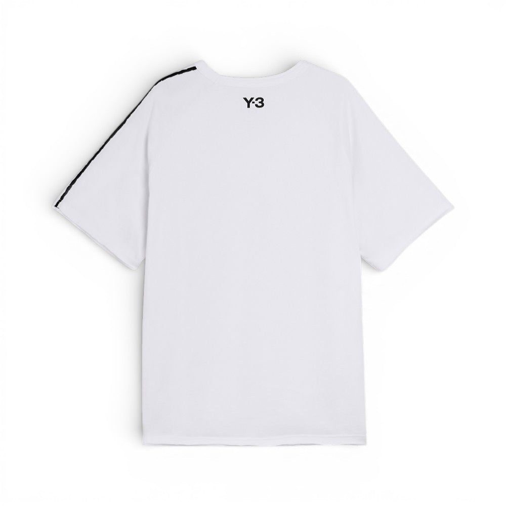 Y-3 RAW EDGE 3 STRIPES SHORT SLEEVE TEE