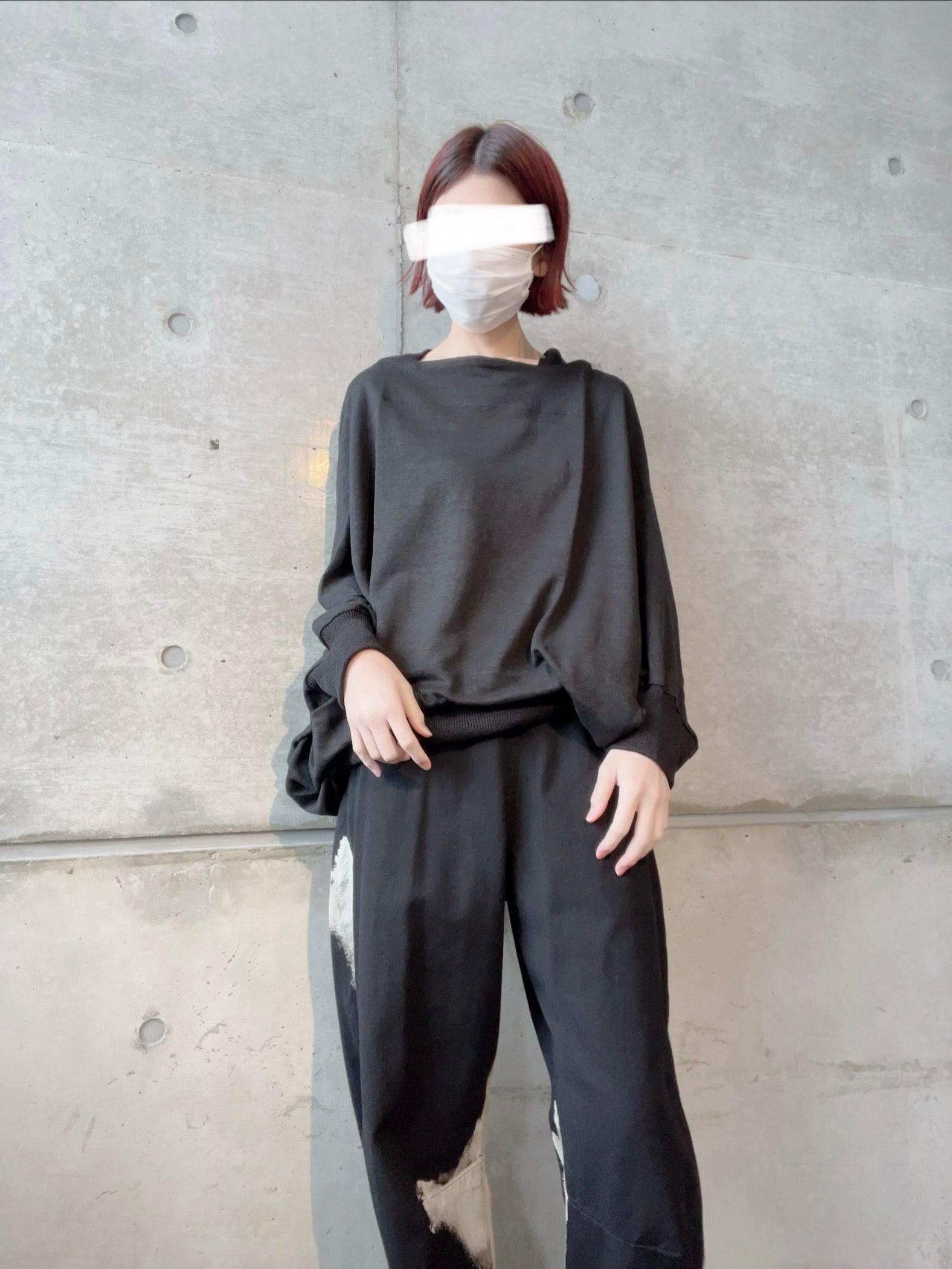 LINEN JERSEY LOOSE FIT POCKET PULLOVERルーズフィットプルオーバー　YK-T98-361-2-02