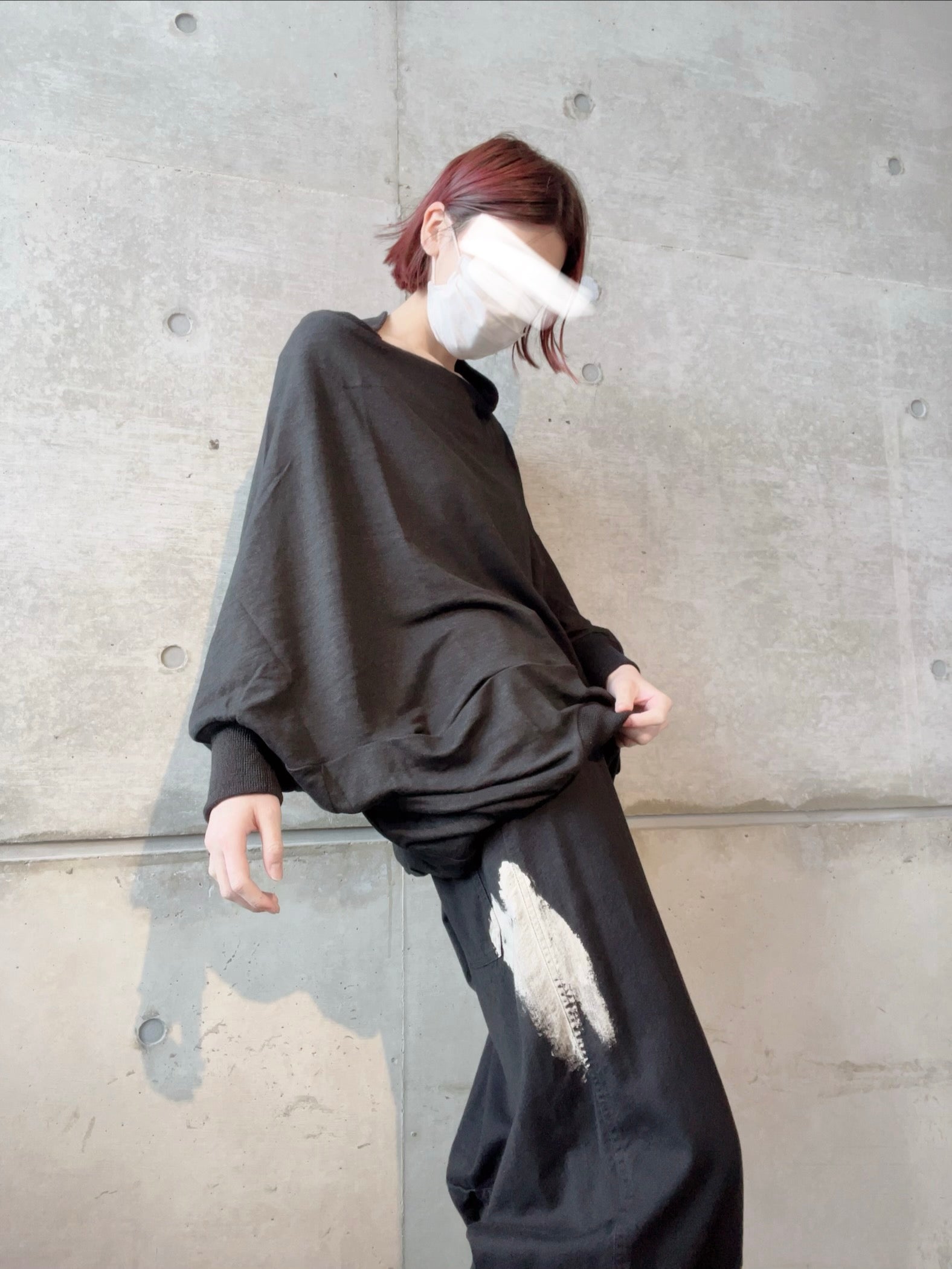 LINEN JERSEY LOOSE FIT POCKET PULLOVERルーズフィットプルオーバー　YK-T98-361-2-02