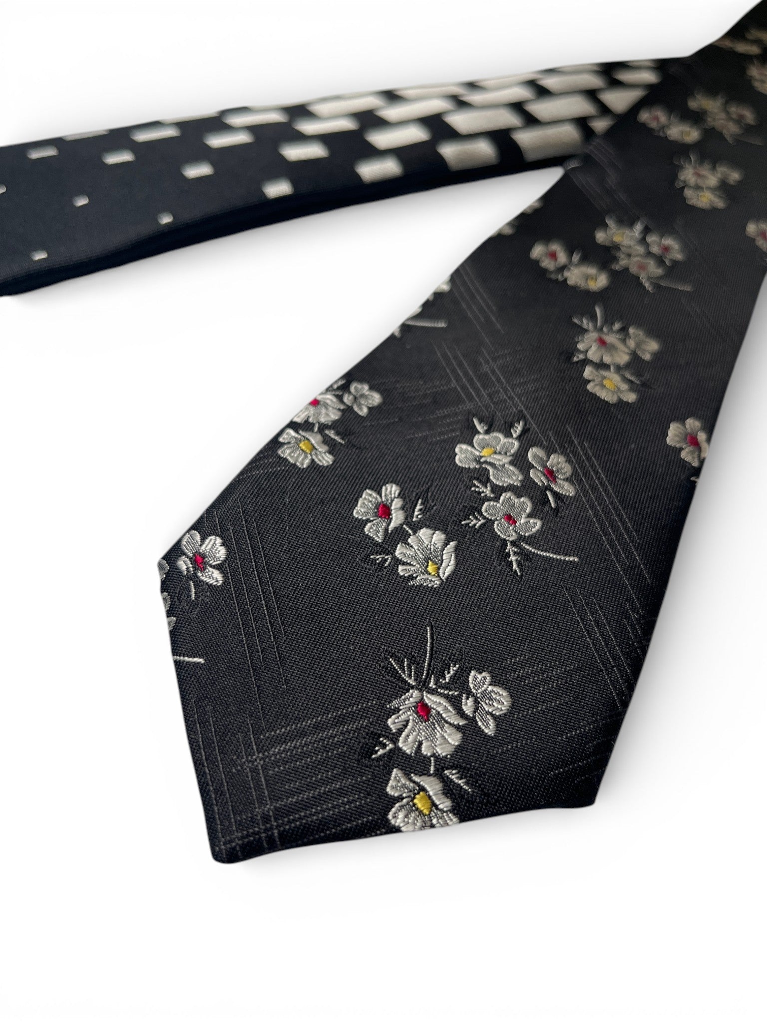 YOHJI YAMAMOTO POUR HOMME シルク レオパード ネクタイ Yohji Yamamoto pour homme Derby TIE