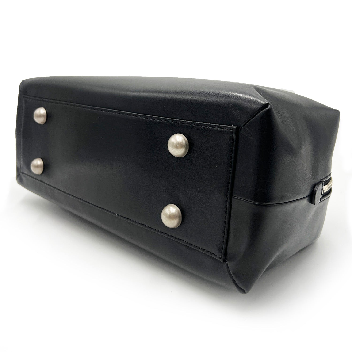 kawa-kawa カワカワ 【carf】 NO1487 ボックストートバッグ BLACK 黒