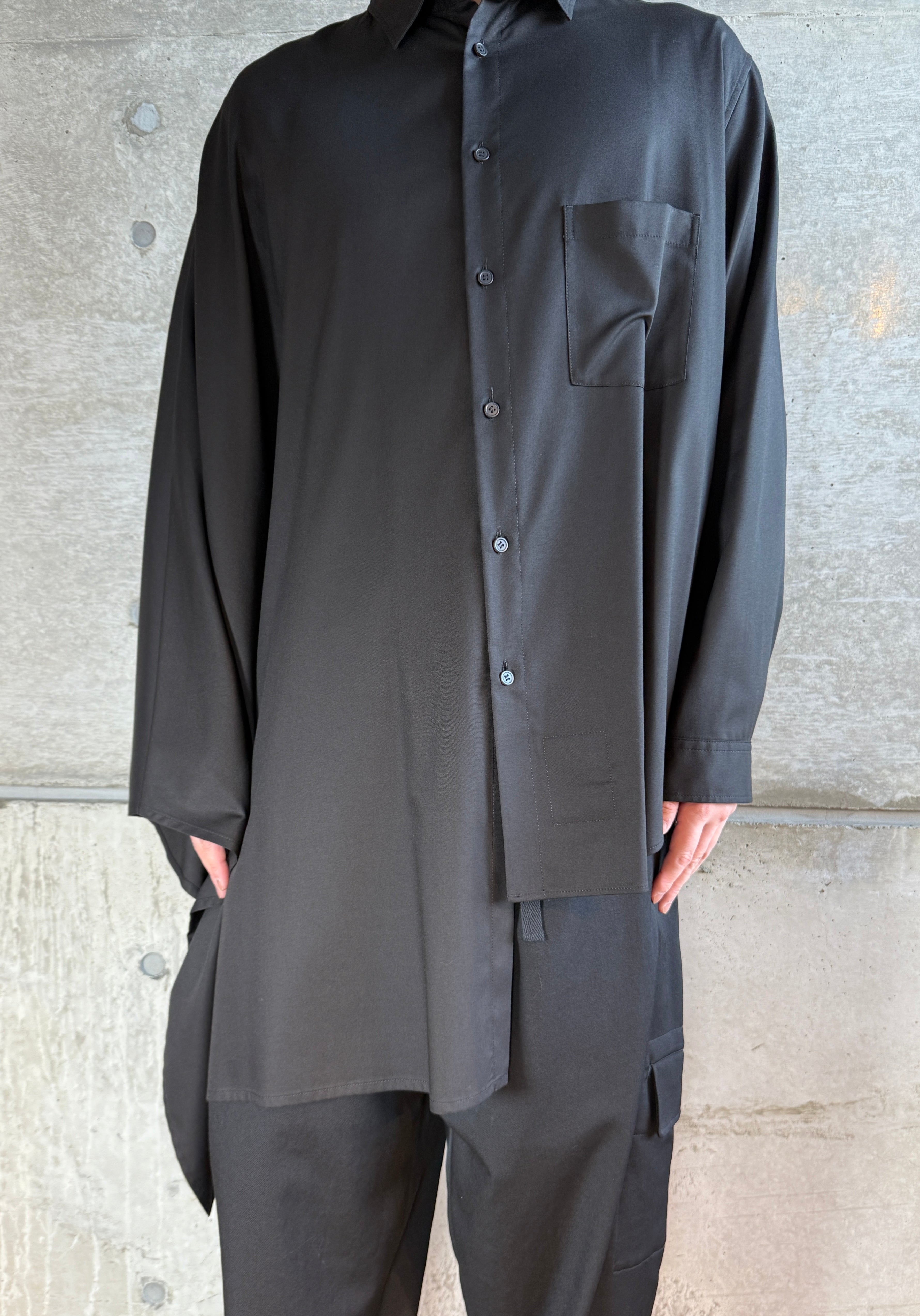TR VIYELLA CAPE DOCKING SHIRTヴィエラ ケープ ドッキングシャツ GM