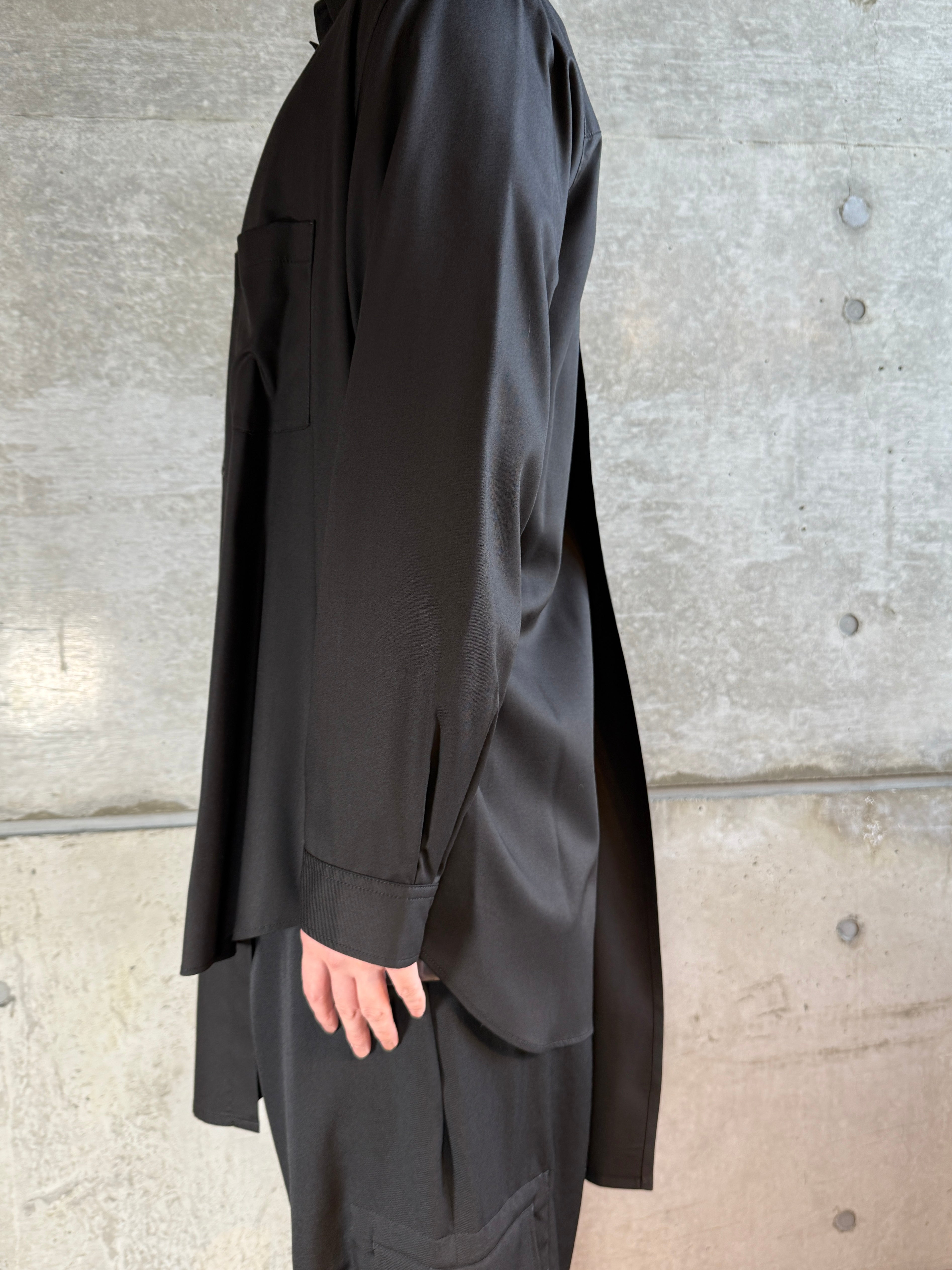 TR VIYELLA CAPE DOCKING SHIRTヴィエラ ケープ ドッキングシャツ GM