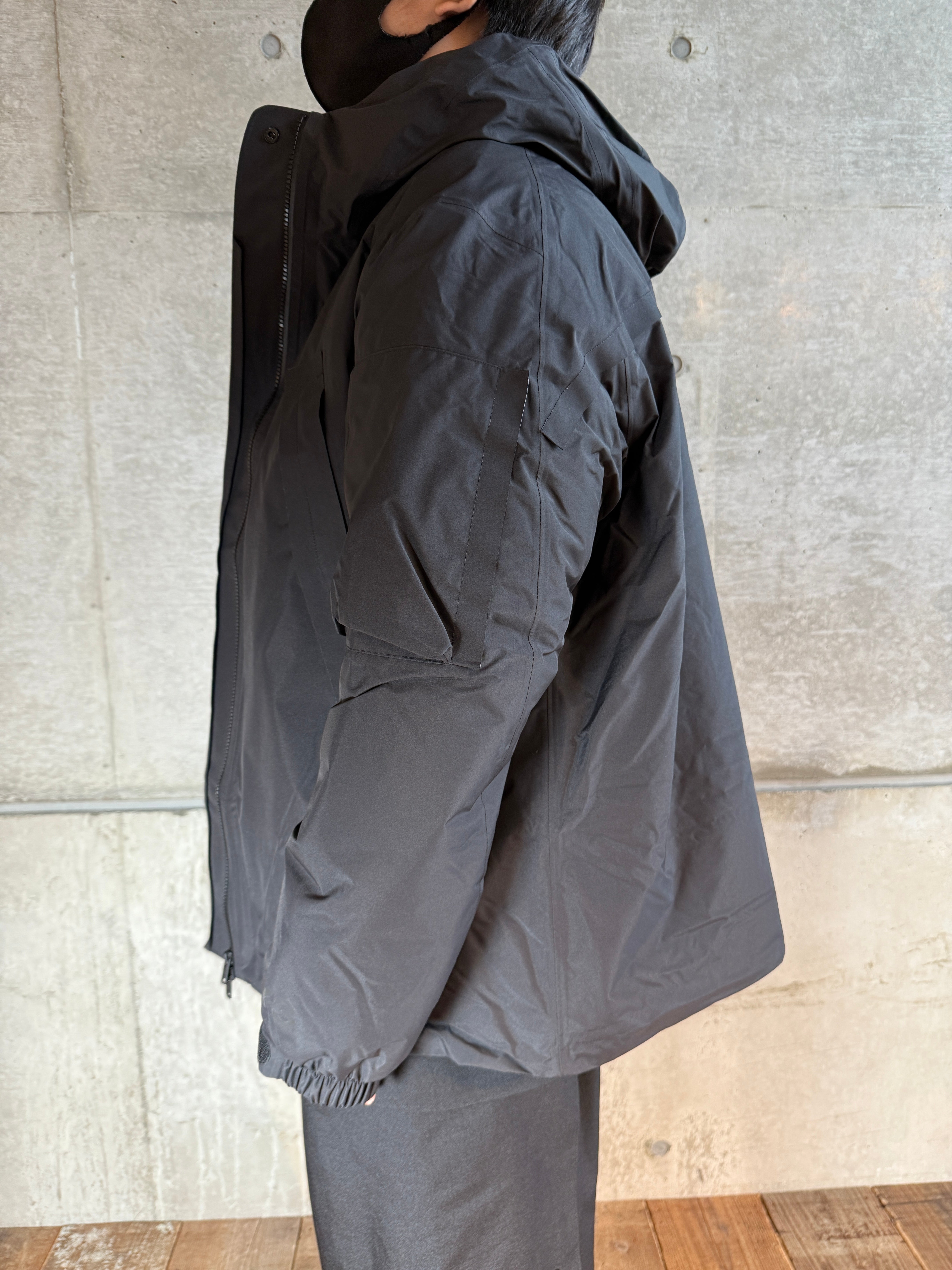 Y-3 GTX PADDED HOODED JACKETゴアテックス パデッド フーデッド ジャケットJW4619