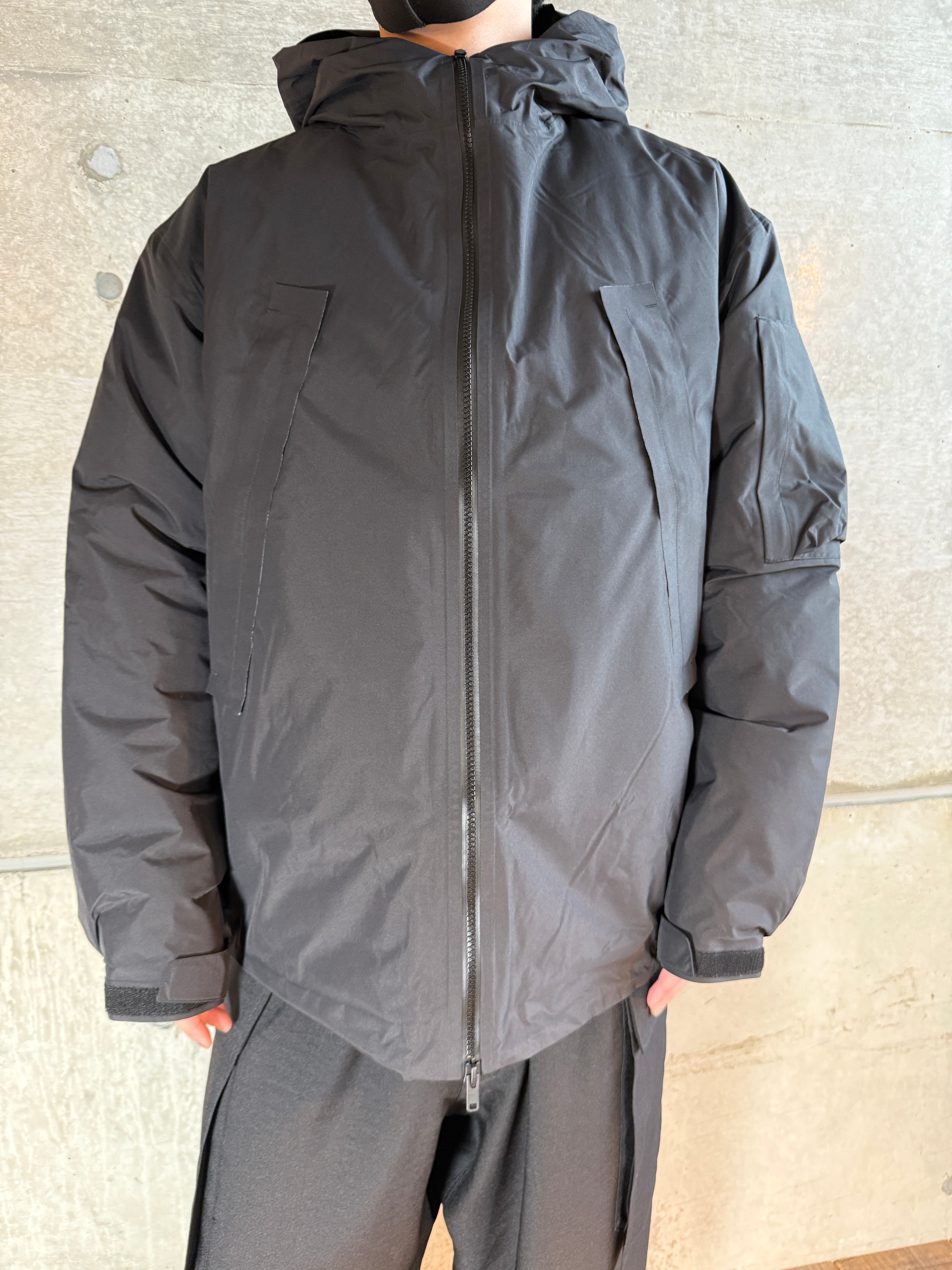 Y-3 GTX PADDED HOODED JACKETゴアテックス パデッド フーデッド ジャケットJW4619