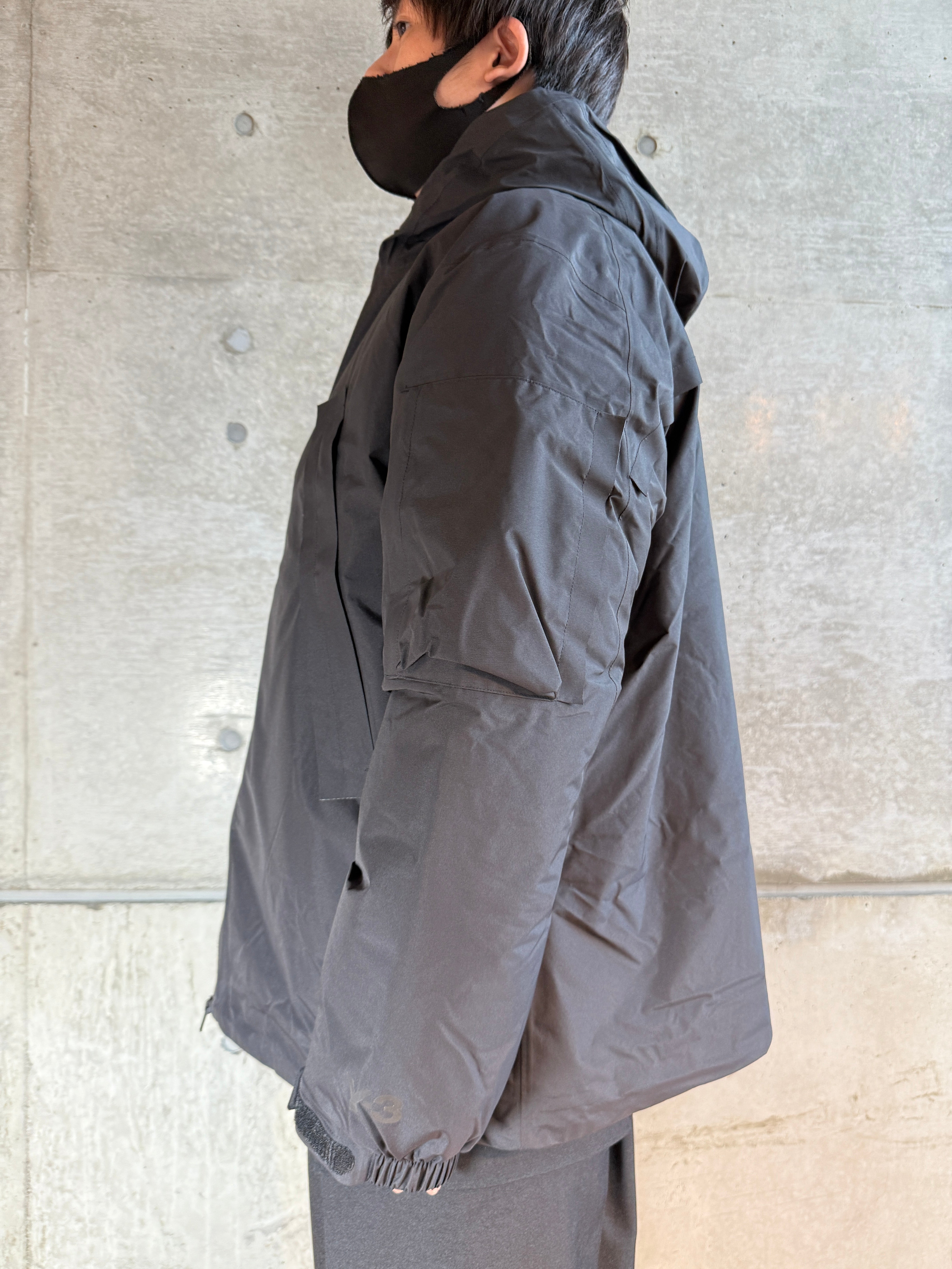 Y-3 GTX PADDED HOODED JACKETゴアテックス パデッド フーデッド ジャケットJW4619