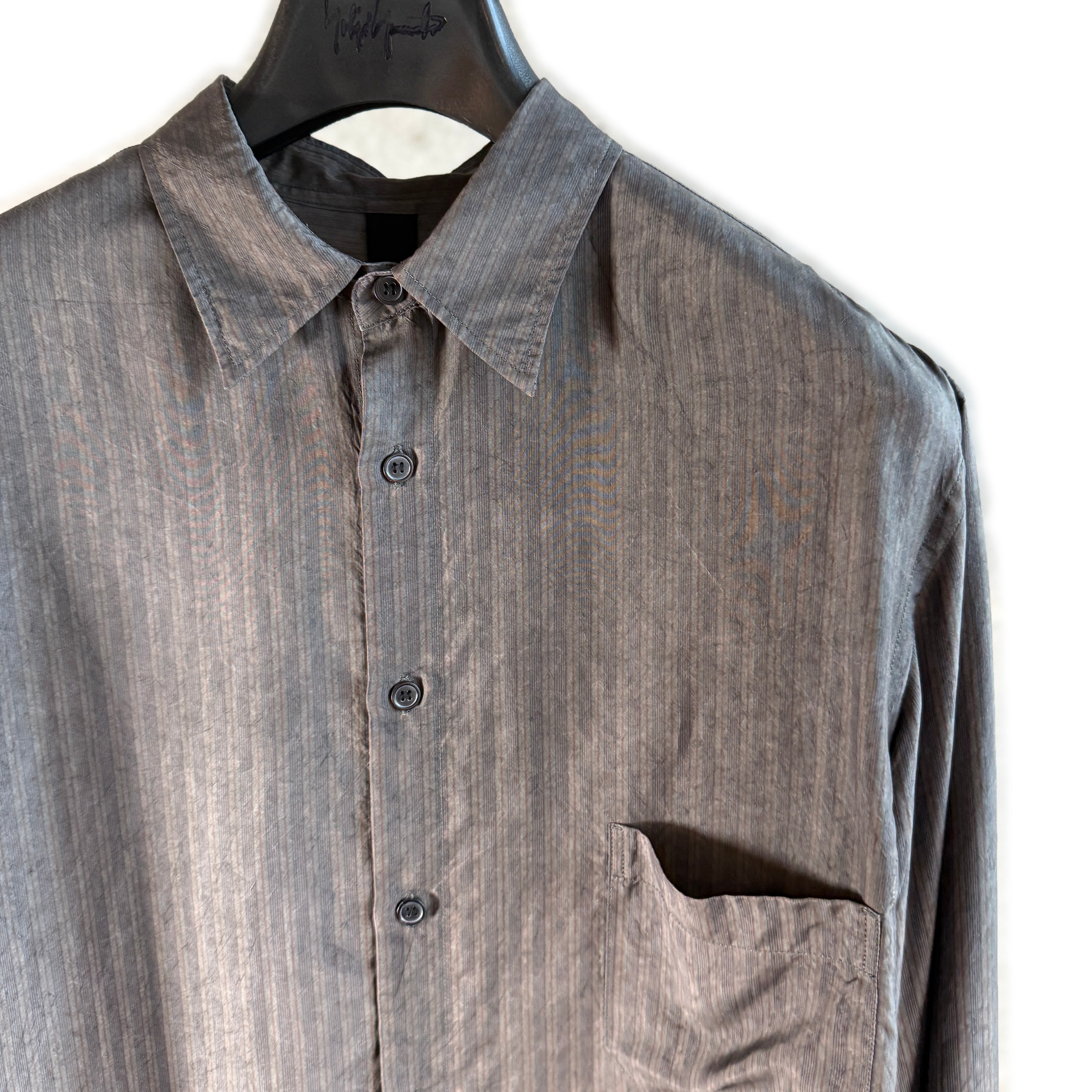 GroundY グラウンドワイ キュプラシャツ_GO-B03-201-1