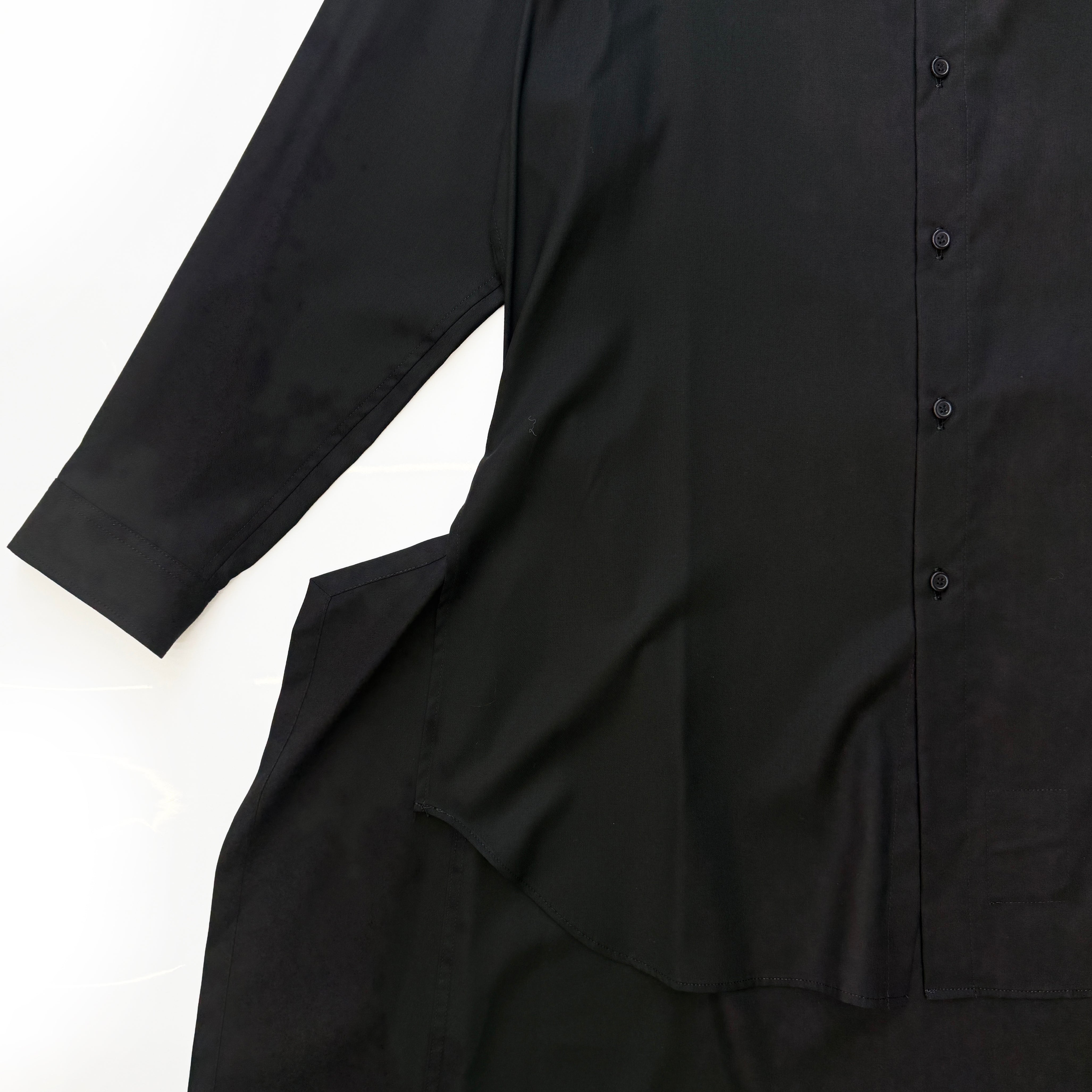 TR VIYELLA BACK LONG SHIRT ヴィエラバックロングシャツ　GM-B04-209-1-03