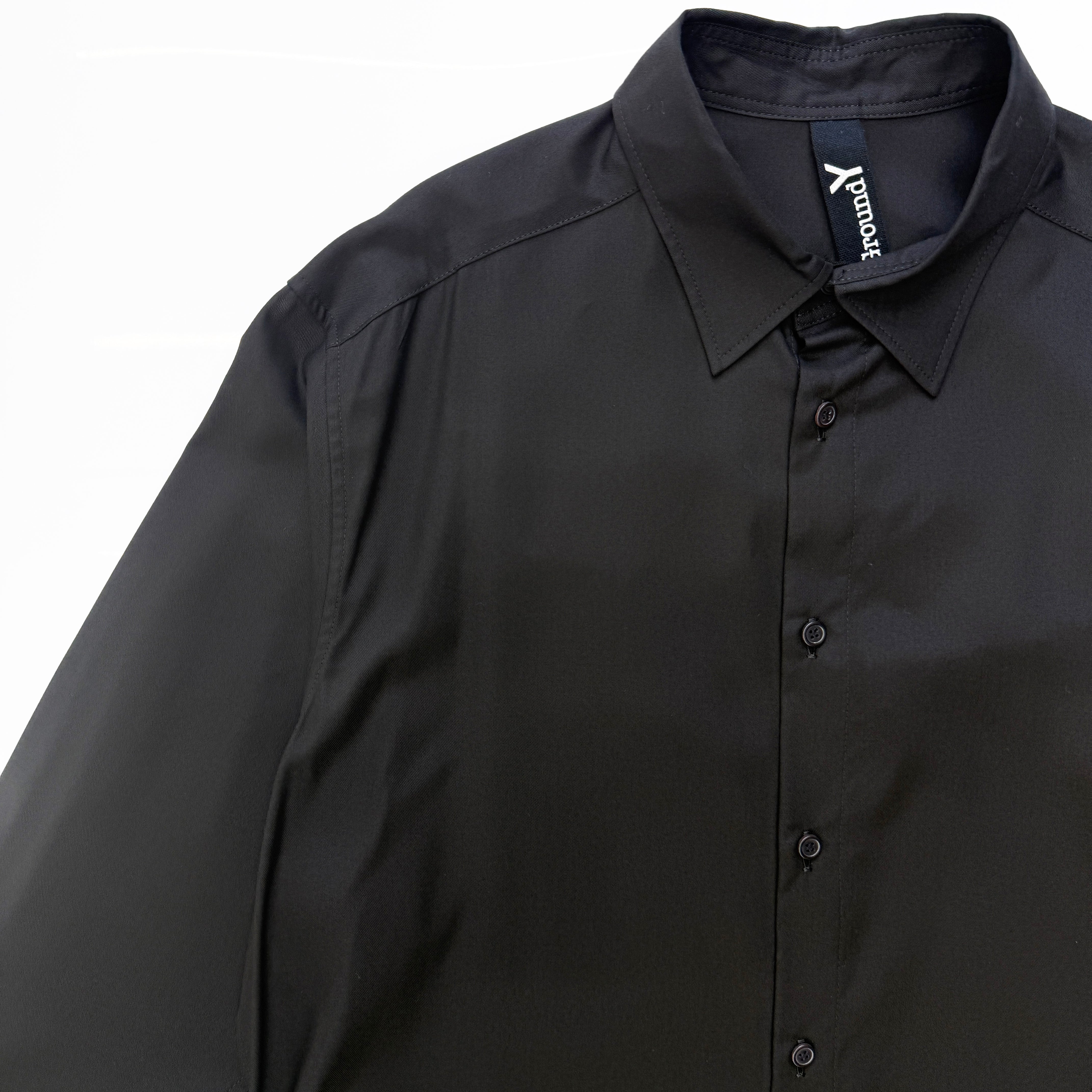 TR VIYELLA BACK LONG SHIRT ヴィエラバックロングシャツ　GM-B04-209-1-03