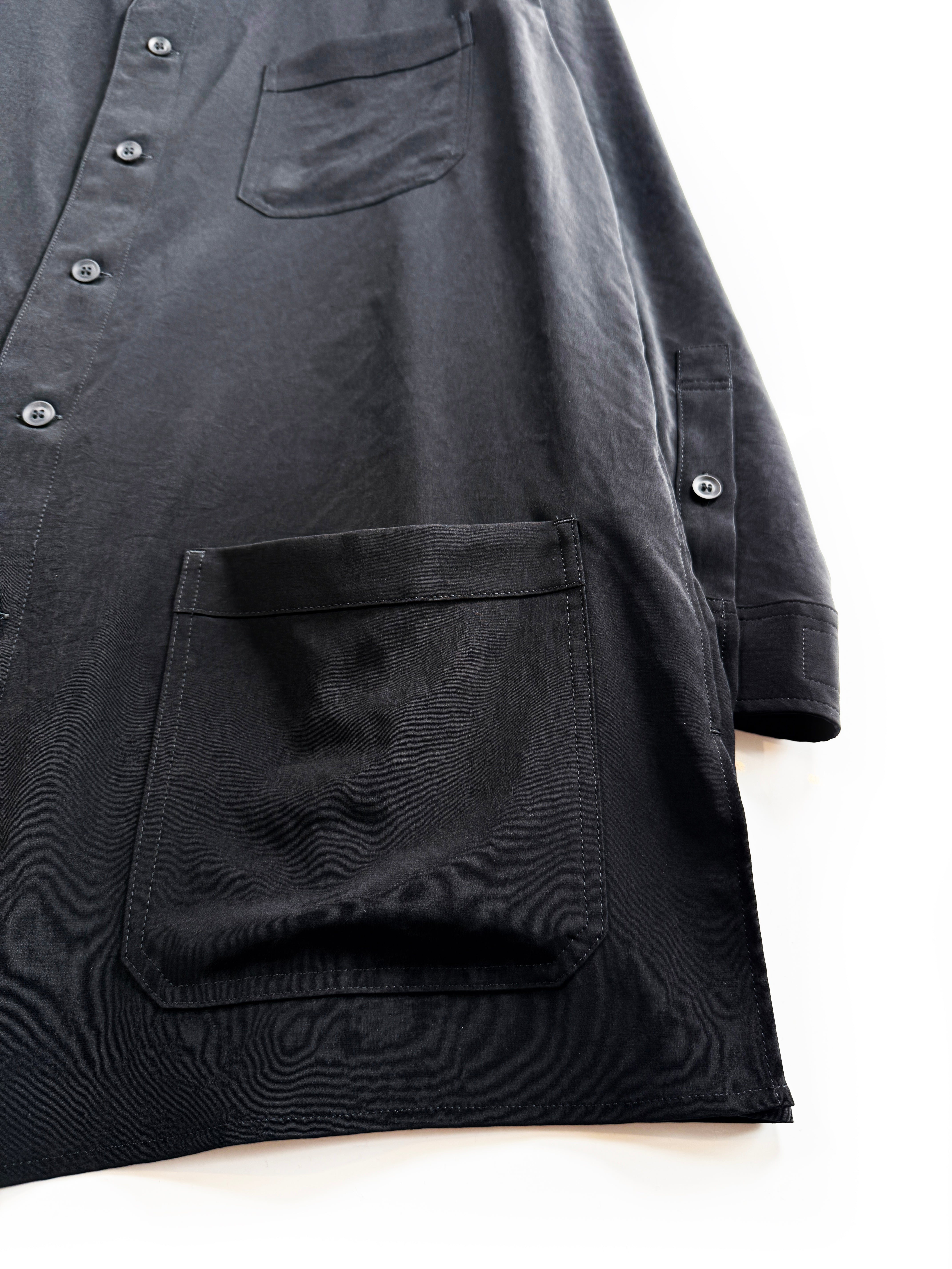 TA TUXEDO 3 POCKETS BLOUSEタキシード3ポケットブラウス HK-B01-500-1-03