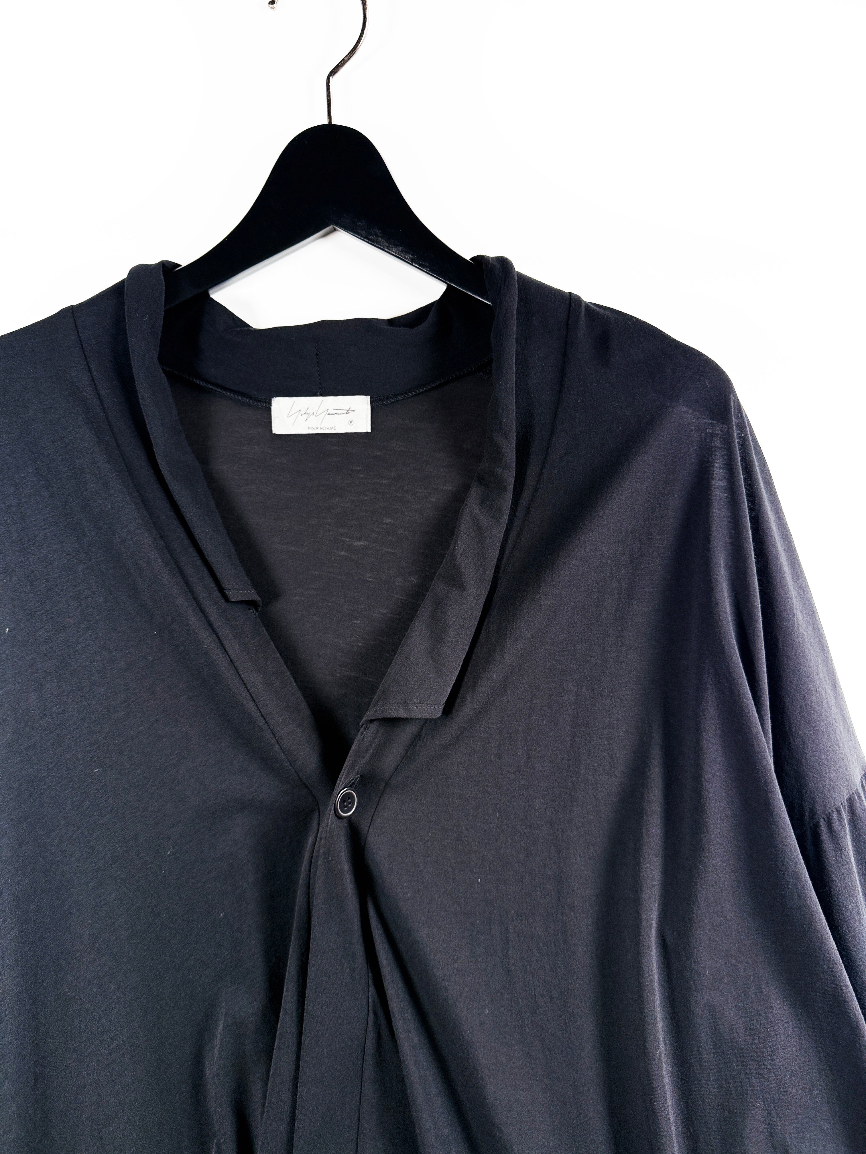 DIORAMA JERSEY ONE BUTTON CARDIGAN　HP-T08-071-1-03YohjiYamamoto pour HOMME 1つ釦カーディガン