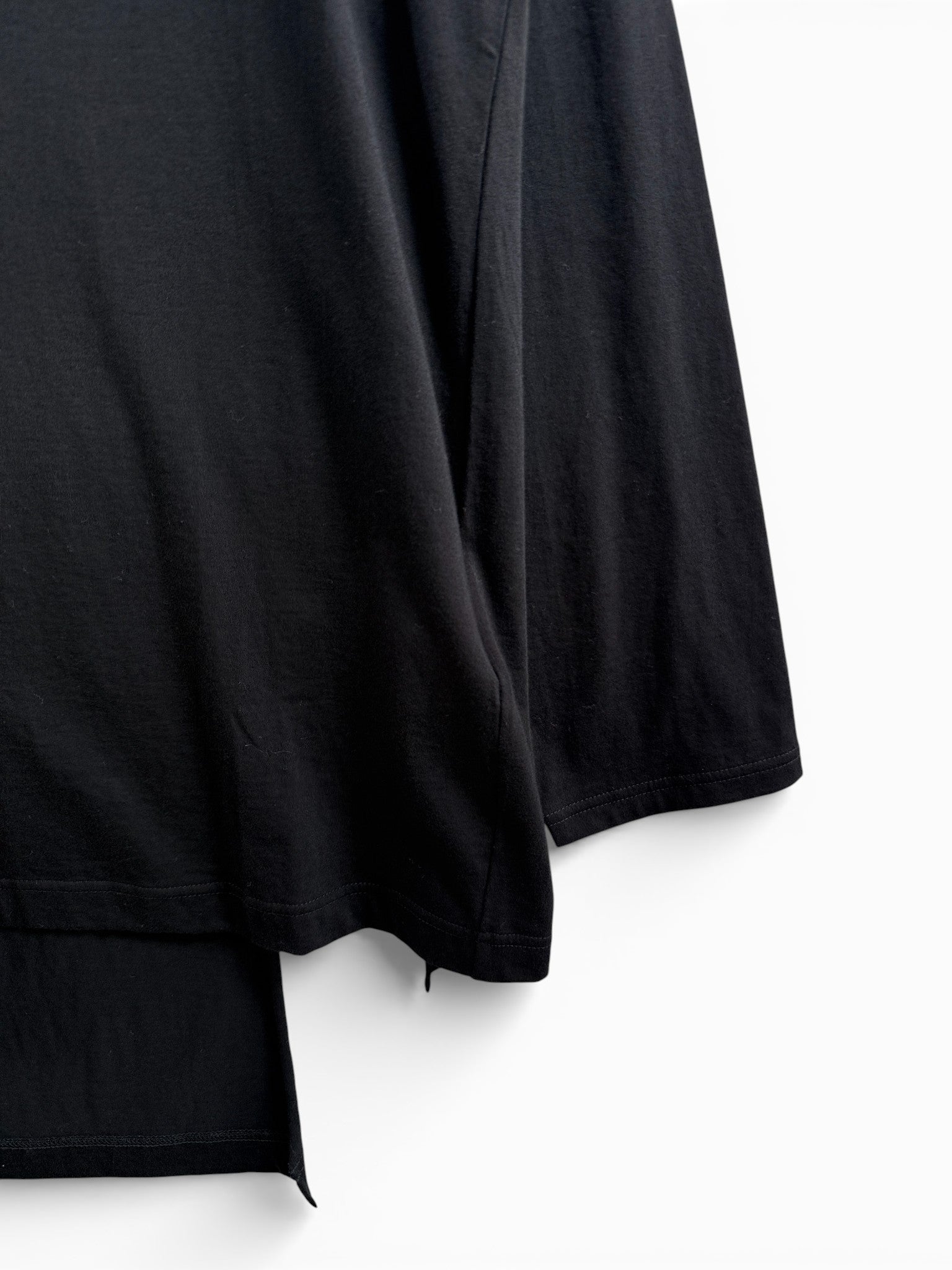YohjiYamamotoPour HOMME　COMBED SINGLE JERSEY DETAIL S SLEEVET　T　HP-T24-079-1-03