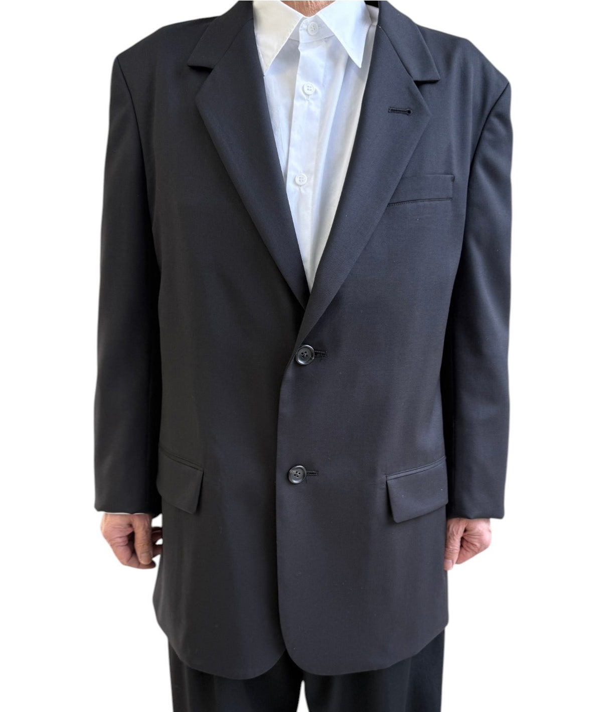 Y's for men SUIT GABARDINE JACKET WITH 2-BUTTONS