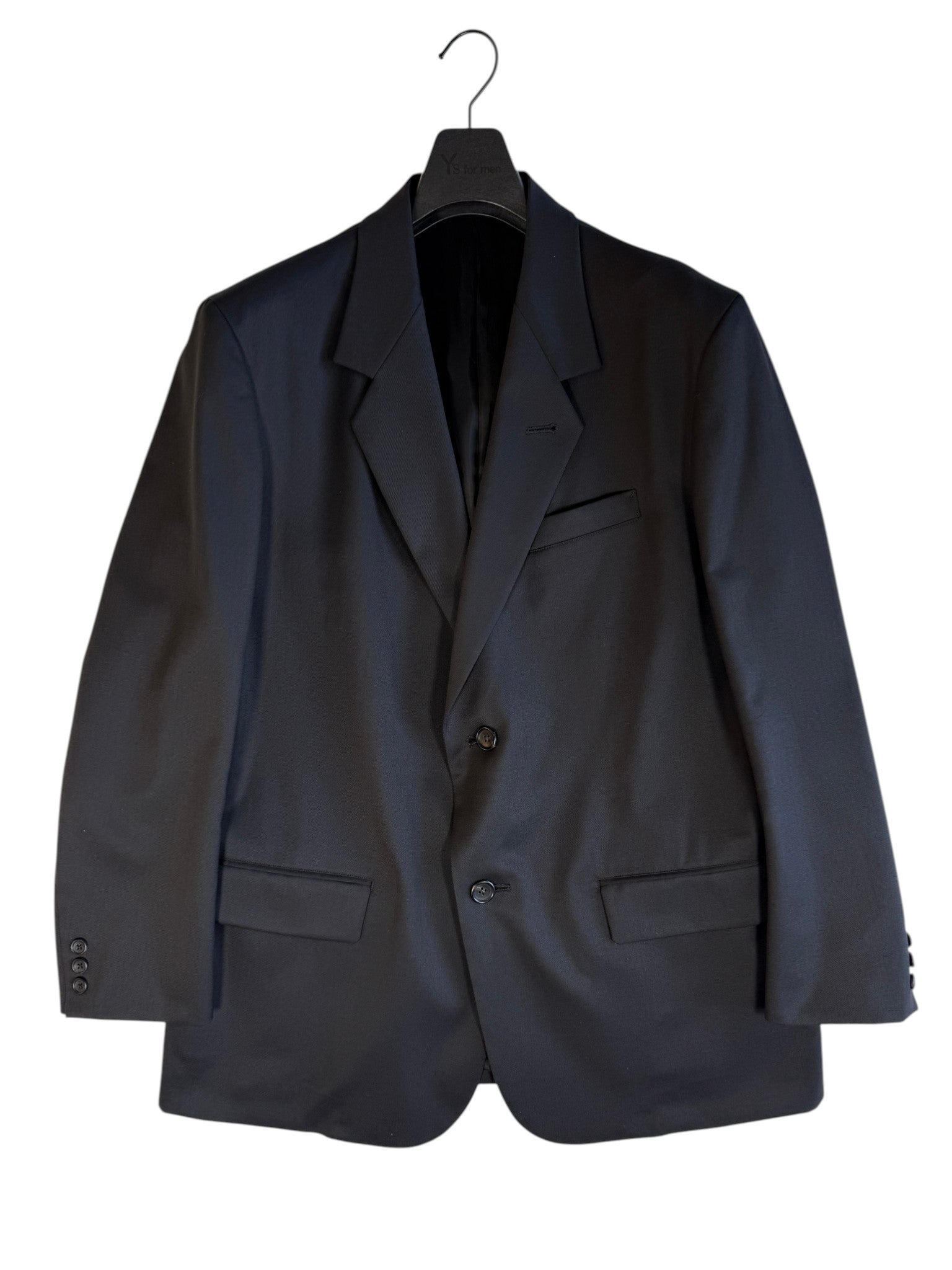 Y's for men SUIT GABARDINE JACKET WITH 2-BUTTONS