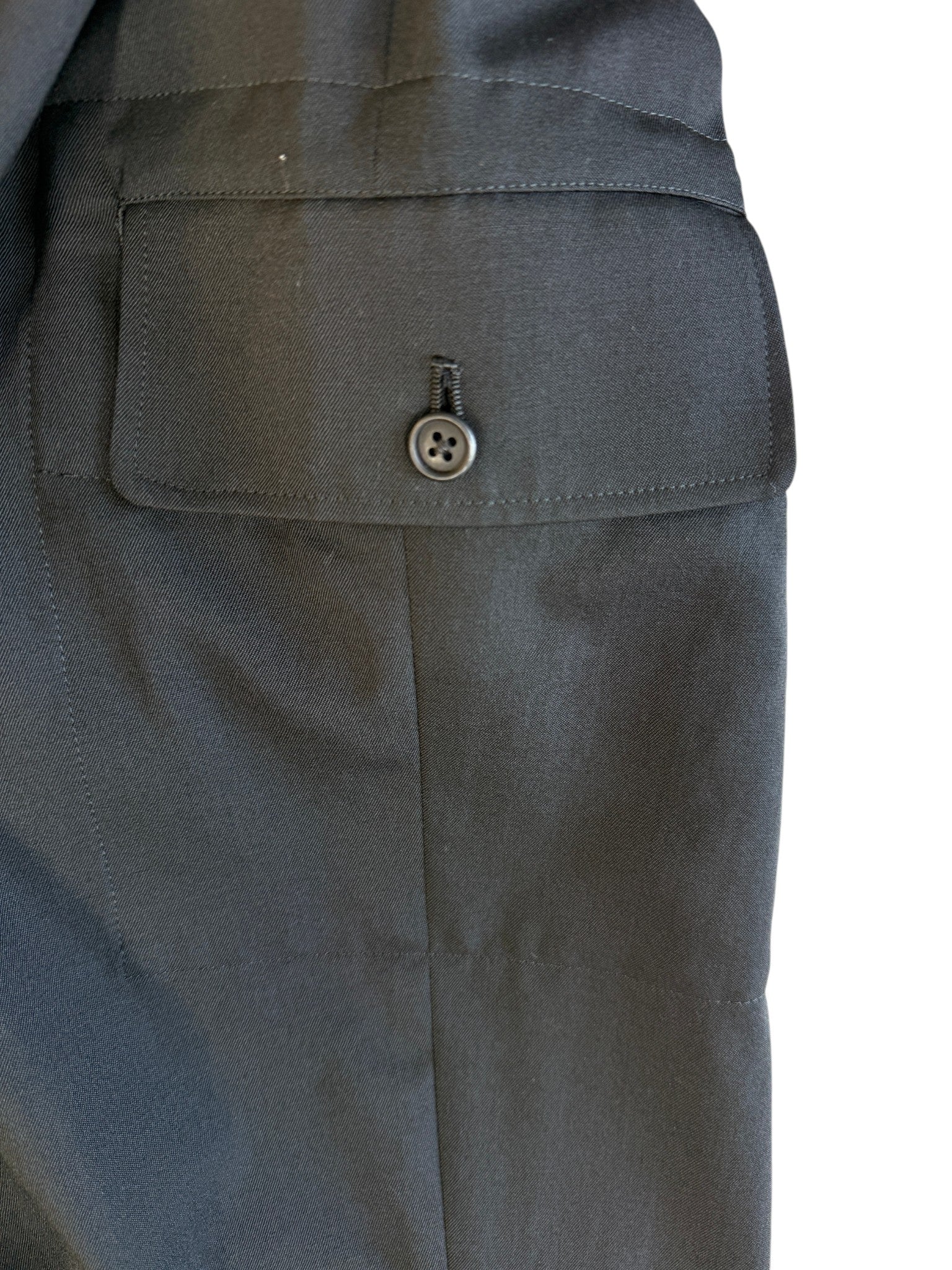 Y's for men　GABARDINE SIDE TUCK PANTS　ウールギャバジンサイドタックパンツ