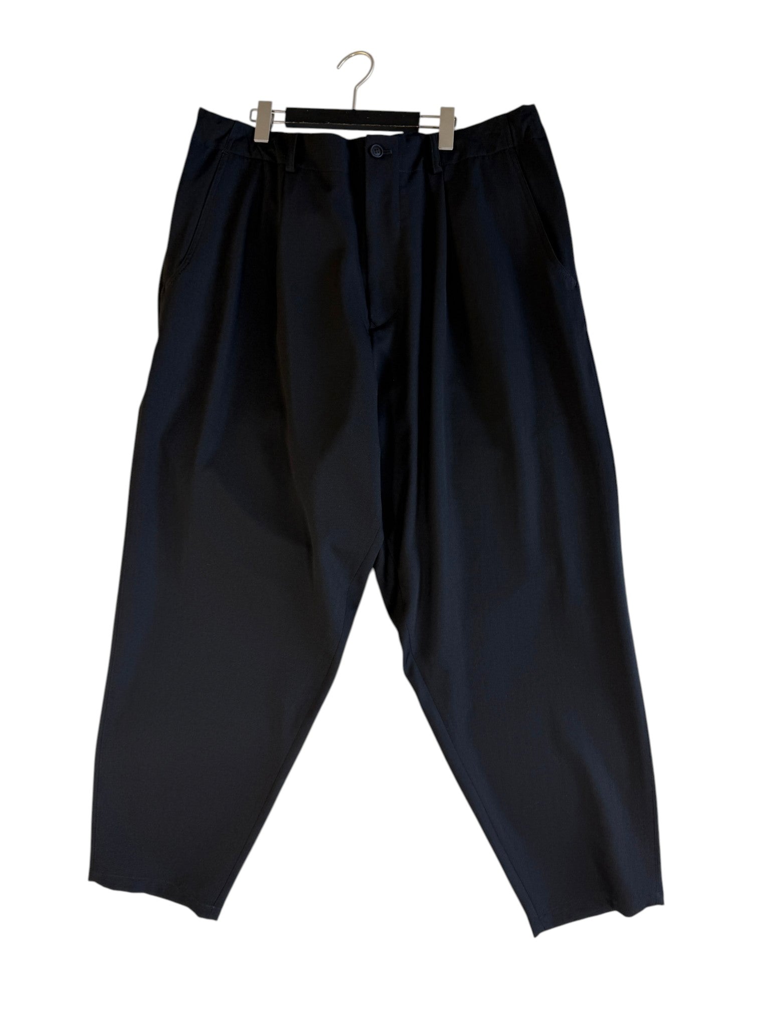 Y's for men BACK SIDE ZIPPER PANTS  (BLACK)バックサイドジッパーパンツ