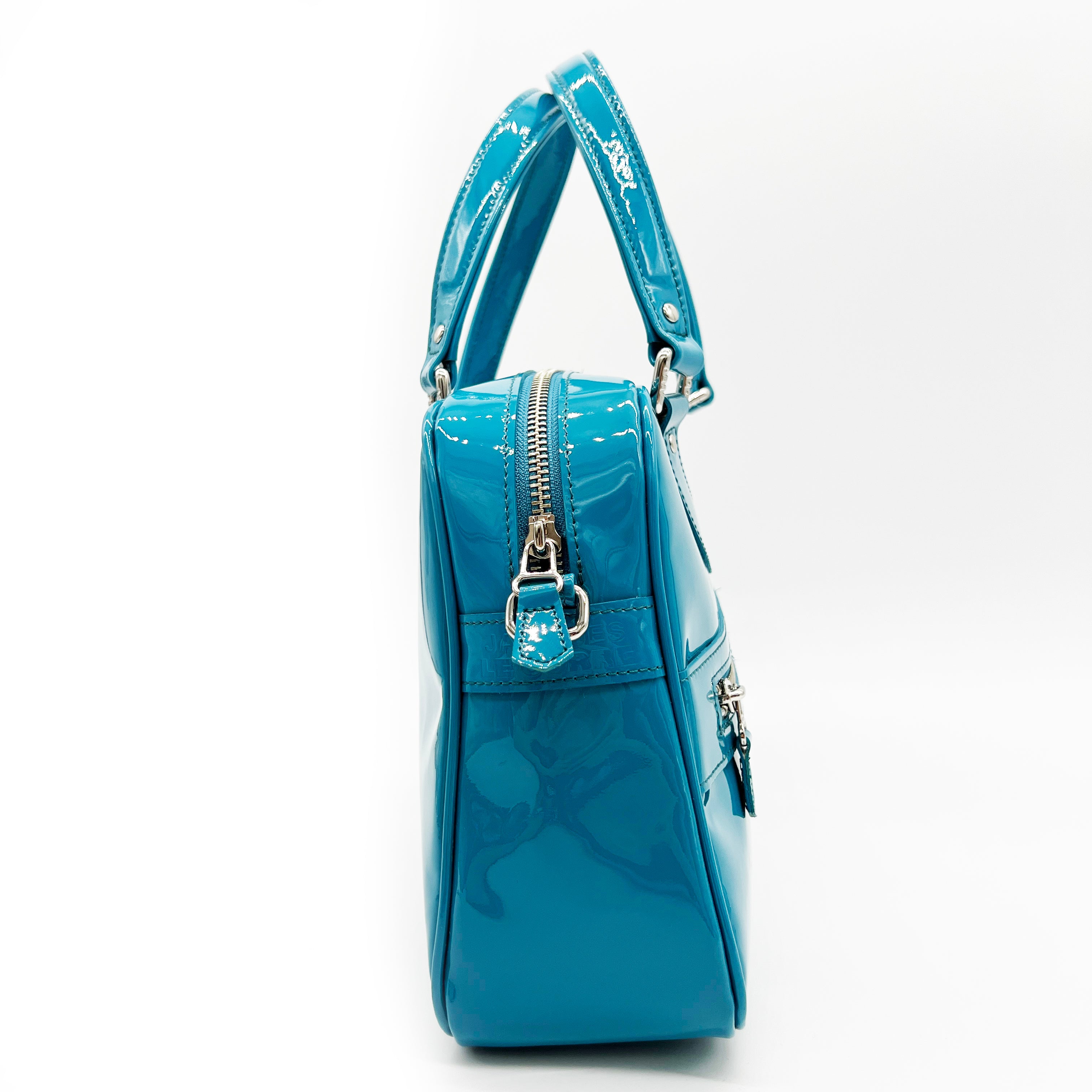 Jacques Le Corre ジャックルコー 【LISBON】 リスボン MINI 2way バッグ TURQUOISE BLUE