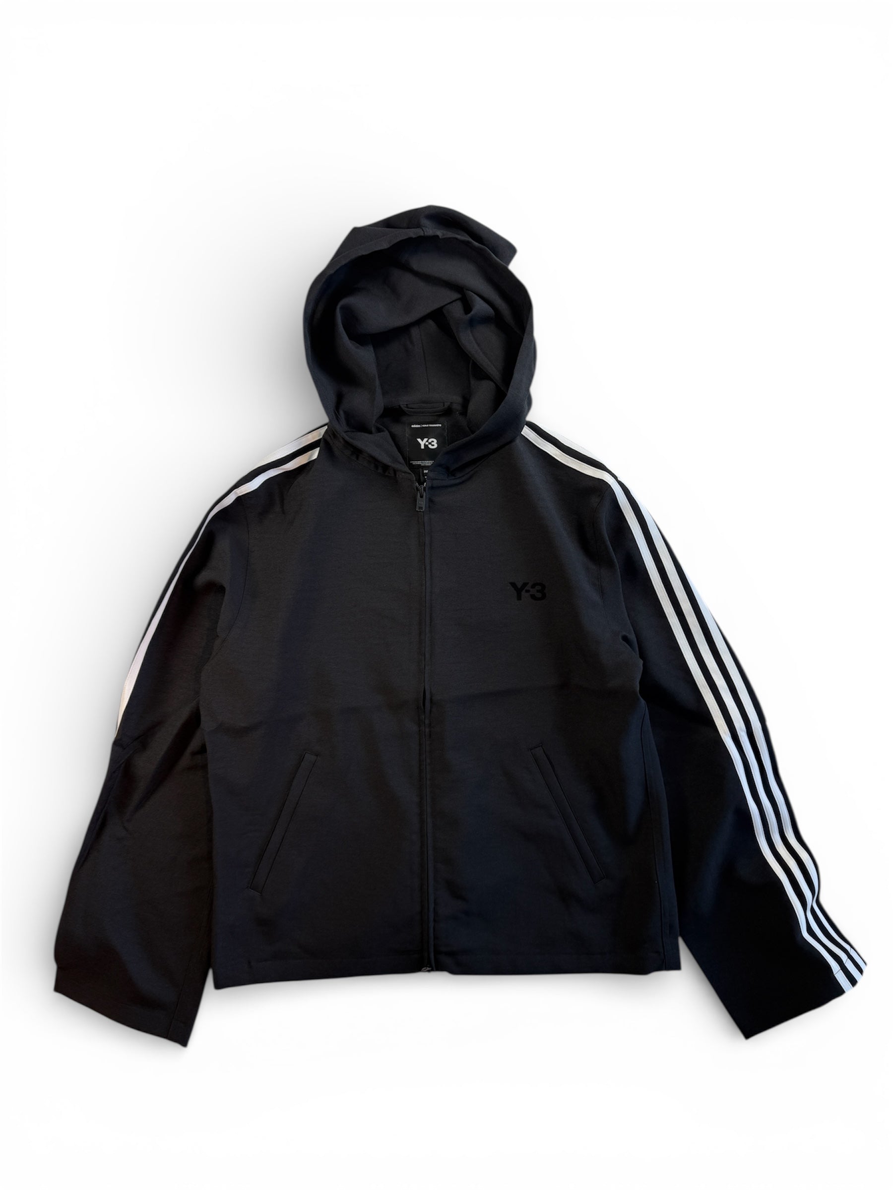 Y-3 HOODED TRACK TOP 3-STRIPESフーデッド トラック トップ 3ストライプス JW7354