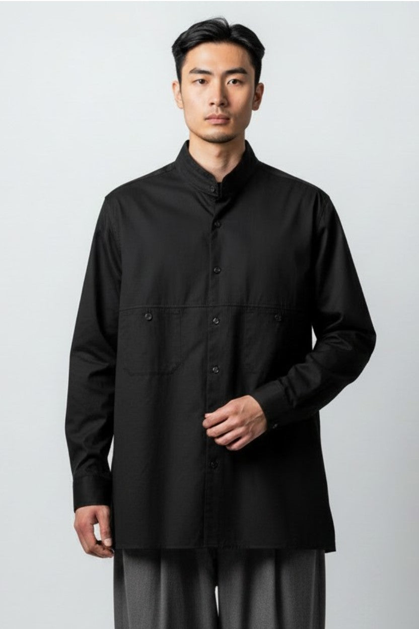 【30％OFF】Y's for men 100/2 BROAD CHINA SHIRT MA-B05-001-2-02