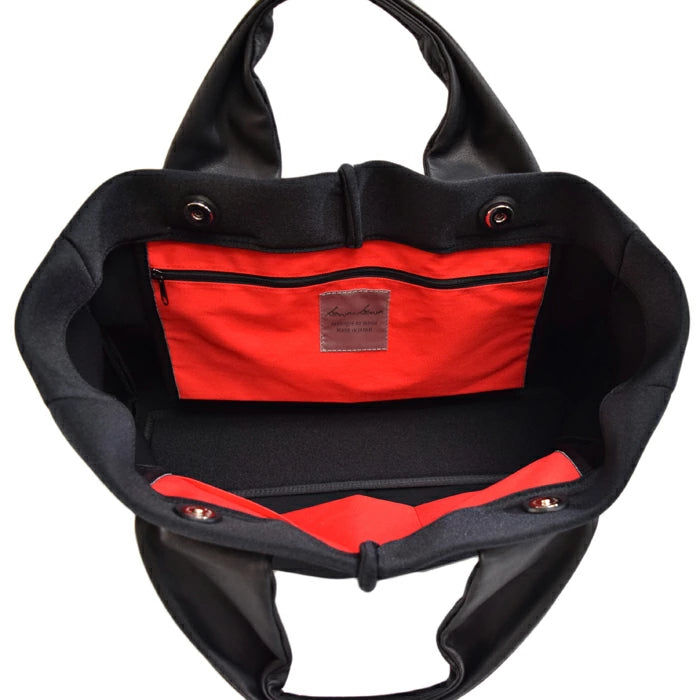 【wet】トートバッグMサイズ 153BK